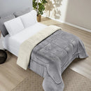 Coberdrom Everest Sherpa Liso Edredom Dupla Face