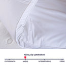 Premium Pillow Top Manta Ultra Macio Antialérgico de Fibra Siliconada
