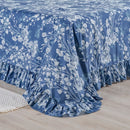 Colcha Cobre Leito Lagoon 400 Fios Toque Macio 3 Peças com Porta Travesseiro