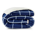 Coberdrom Austin Xadrez Dupla Face Sherpa Plush Manta Flannel Austin