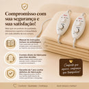Lençol Térmico Selo INMETRO Casal 110v/220v Inverno