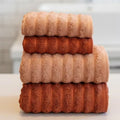 Jogo de Toalha Banhão 4 Peças Gigante 100% Algodão Excelente Absorção Habitat Wave - Donatella Casa