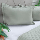 Kit Colcha Santorini Super Macia - Olive - Donatella Casa