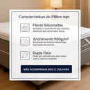 Premium Pillow Top Manta Ultra Macio Antialérgico de Fibra Siliconada - Donatella Casa